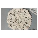 Handmade Cotton Lace Doilies 6 inch