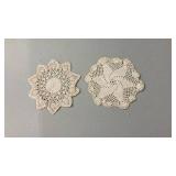 Handmade Cotton Lace Doilies Set