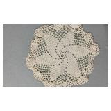 Handmade Cotton Lace Doilies Set
