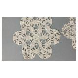 Handmade Cotton Lace Doily 10 inch in 8 inch