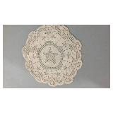 Handmade Cotton Lace Doily 10 inch