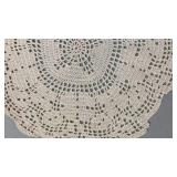 Handmade Cotton Lace Doily 10 inch