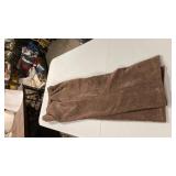 Alfred Dunner Brown Corduroy Pants size 14