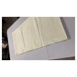 Light lime, green shower curtain