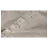 Light lime, green shower curtain