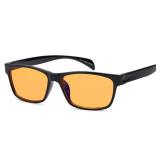 GAMMA RAY OPTICS Blue Light Blocking Glasses Orange Tint 1.25