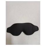 Sleep Eye Mask for Side Sleeper, Lash Extensions 3D Contoured Cup Sleeping Mask for Men Women, Travel Blackout Night Blindfold Eye Shade Cover with Adjustable Strap (Black-Side Sleeper)