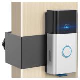 Anti-Theft Video Doorbell Mount Compatible with Ring, No-Drill Ring Camera Bracket Adjustable Easily Install Doorbell Mount for Apartment, Houses, Businesses, Not for Security Door