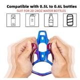 ROCKBROS Bike Water Bottle Holder Ultra-Light Bicycle Bottle Cages with Screws Tool, Universal Bike Cup Holder Rack for Road MTB Bikes