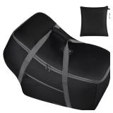 Infant Car Seat Travel Bag Fit Nuna Pipa All Model Car Seat and Base, Fit Doona Baby Stroller, Padded Car Seat Bags for Air Travel, Gate Check Bag with Side Pocket, 5 Protective Feet, Storage Bag