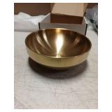 CM CHIC MONDAY 7.4 INCH Decorative Bowl, Key Bowl for Entryway Table, Key Holder Bowl, Decorative Bowls for Home DecorGold