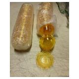 Newtay 100pcs 6oz Small Plastic Dessert Bowls Ice Cream Bowls Reusable Flower Shaped Party Serving Elegant Buffet Serving Cups for Nuts, Salad, Fruit, Snacks and Yogurt Gold