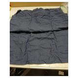 MIULEE Decorative Linen Euro Sham Pillow Covers 24x24 Indigo Blue Boho Farmhouse Neutral Couch Throw Pillows for Bed Pack of 2 Accent Coastal Modern Pillowcase Summer Sofa Livingroom Home Decor