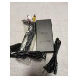 Power Supply and AV Cable for PS2,AC Adapter Charger Cable Cord and AV Cable Compatible with PS2 Slim A/C 70000 Console