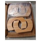 VITEAM Wooden Paddle Hold Hanger Paddle Racks Wall Storage Wall Decor Paddle hanger for Kayak, SUP, Canoe, Dragon Boat Paddles