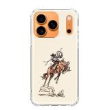 Oubliert West Cowboy Phone Case Compatible with iPhone 17 Pro Max, Vintage Western Country Phone Cover for iPhone 17 Pro Max