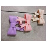 HIUSITY Bow Straw Cover Topper for Stanley Cup,Silicone Straws Toppers for Tumbler with Handle 40oz,Cute 10mm/0.4in Covers Cap,Dust-Proof Reusable Lids for Stanleys Cups Accessories,Pink