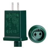 26WL29V LED Power Supply,UL Certification LED Transformer Replacement Class 2 Power Supply,IP44 Low Voltage Transformer US Christmas Tree Plug Adapter for Led String Lights