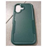 RonShieh for iPhone 17 Case [Shockproof] [Dropproof] [Heavy Duty Protection] [Pocket-Friendly] Slim & Tough Non-Slip Protective Phone Cover for iPhone17 6.3inch, Teal Green