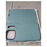 OCASE Compatible with iPhone 17 Pro Wallet Case, PU Leather Flip Folio Case with Card Holders RFID Blocking Kickstand [Shockproof TPU Inner Shell] Phone Cover 6.3 Inch 2025, Turquoise