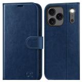 OCASE Compatible with iPhone 17 Pro Wallet Case, PU Leather Flip Folio Case with Card Holders RFID Blocking Kickstand [Shockproof TPU Inner Shell] Phone Cover 6.3 Inch 2025, Turquoise