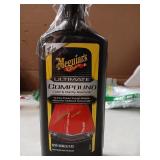 Meguiars Ultimate Compound, Pro-Grade Car Scratch Remover for Paint Correction, Removes Swirls and Defects While Restoring Gloss and Shine, Christmas Gifts for Car Guys, 15.2 Oz