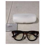 Madison Avenue Women Blue Light Glasses,Oversize Blue Light Blocker for Women, Anti Eyestrain & UV Protection Computer Eyeglasses Hanna (Tortoiseshell)