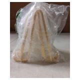 Plate Holder Easel Display Stand - 6 inch Metal Plate Stands for Display - Tabletop Picture Stand - Gold Iron Easels for Display Pictures | Photo Frames | Book | Decorative Plates | Plaque - 3 Pack