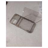 ACANDYA for iPhone 15 Case Wallet Clear Protective Phone Case with Credit Card Holder Heavy Duty Protection Shockproof Anti-Scratch Anti-Yellow Cover for iPhone 15 6.1 inch Transparent Black