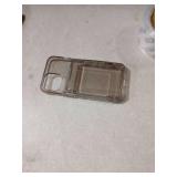 ACANDYA for iPhone 15 Case Wallet Clear Protective Phone Case with Credit Card Holder Heavy Duty Protection Shockproof Anti-Scratch Anti-Yellow Cover for iPhone 15 6.1 inch Transparent Black