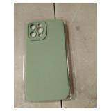 Kiresen Designed for iPhone 12 Pro Max Case with Screen Protector - Upgraded Camera Protection - Wireless Charging Compatible - Silicone Protective Phone Case 6.7" for Men Women Girls,Porcelain Blue