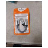 (2-Pack) QimKero External Stereo Sound Card, USB-A to 3.5mm TRRS 4-Pole Female, USB to 3.5mm AUX Stereo Audio Cable for PC Windows, Laptop, Mac, Desktops, Linux, PS4 Plug and Play No Drivers Needed