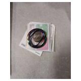 Doflyesky Magnetic Phone Ring Holder with Magsafe, Double Adjustable Gym Finger Ring Grip, Removable Phone Grip, for iPhone, iPad and Smartphones, Compatible with Magnetic Car Mount (Colorful)