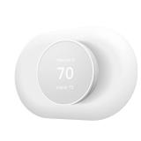 Compatible with Google Nest Thermostat 2020 Wall Plate Cover, Nest Thermostat Trim Kit, Nest Thermostat Wall Plate Cover, Nest Thermostat Accessory Easy Installation - Snow
