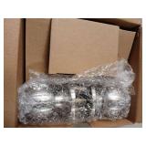 BESTTEN Keyed Same Exterior Door Knob and Single Cylinder Deadbolt Combo Set, Keyed Alike Entry Door Knobs with Lock and Keys for Entrance and Front Door, Satin Nickel