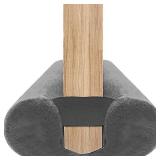 BKSAI Door Draft Stopper for Doors 31-39" No Adhesive Draft Stopper for Bottom of Door Draught Excluder Under Door Wind Blocker Reduce Noise Draught Excluder Sweep Sound Proof(Grey)
