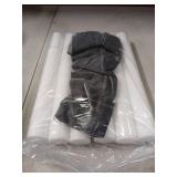 BKSAI Door Draft Stopper for Doors 31-39" No Adhesive Draft Stopper for Bottom of Door Draught Excluder Under Door Wind Blocker Reduce Noise Draught Excluder Sweep Sound Proof(Grey)