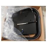 CANEOE Led Ceiling Light Fixture,4500K Modern Hallway Light fixtures Ceiling Lighting,Black Square Close to Ceiling Lights for Bathroom Bedroom Kitchen Balcony Stair Small Ceiling Lamp (Black,4500K)