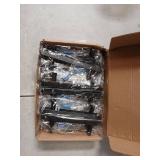 Ravinte 18 Pack Solid 3 Inch Center to Center Slim Square Bar Drawer Handles Kitchen Cabinet Handles Black Drawer Pulls Kitchen Cabinet Hardware Matte Black Dresser Pulls for Cupboard