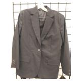 APPEARS NEW - Lady Edwards Signature Navy Wool Blend Blazer and Skirt (Size 6)  - Retail: $85