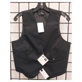 APPEARS NEW - Lady Henry Segal Black Formal Vest (Size XS) Set of 2