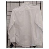 APPEARS NEW - Martinio Collection White Tuxedo Dress Shirt by Henry Segal (Size Small 32/33)