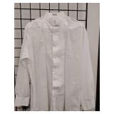 APPEARS NEW - Chaplin White Dress Shirt (Size Large 34/35)