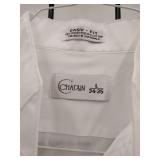 APPEARS NEW - Chaplin White Dress Shirt (Size Large 34/35)