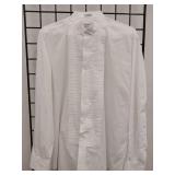 APPEARS NEW - Chaplin White Tuxedo Dress Shirt (Size XL 36/37)