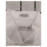 APPEARS NEW - Chaplin White Tuxedo Dress Shirt (Size XL 36/37)