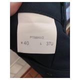 APPEARS NEW - Red Kap PT88NV2 Navy Work Pants (Size 40x37) Set of 2