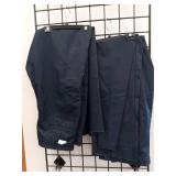 APPEARS NEW - Red Kap PT88NV2 Navy Work Pants (Size 40x37) Set of 2