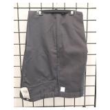 APPEARS NEW - Dickies LP817 Mens Industrial Flat Front Comfort Waist Pant - Charcoal 42x 30