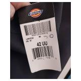 APPEARS NEW - Dickies LP817 Mens Industrial Flat Front Comfort Waist Pant - Charcoal 42x 30